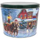Holiday Popcorn Tins