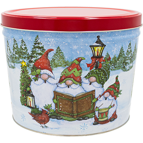 Holiday Popcorn Tins