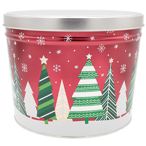 Holiday Popcorn Tins