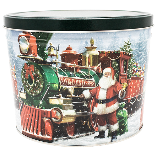 Holiday Popcorn Tins