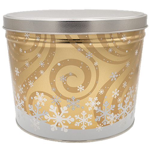 Holiday Popcorn Tins