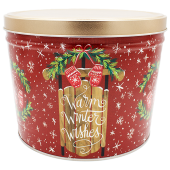 Holiday Popcorn Tins