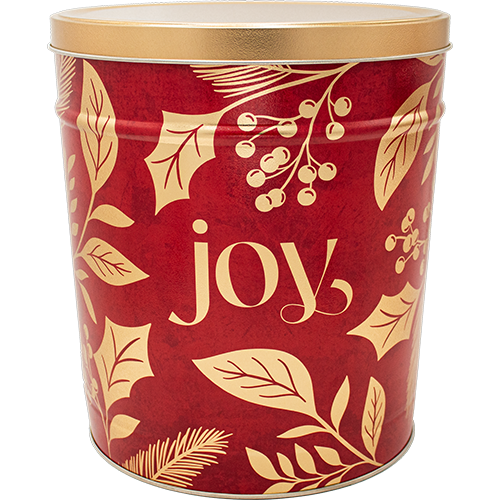 Holiday Popcorn Tins