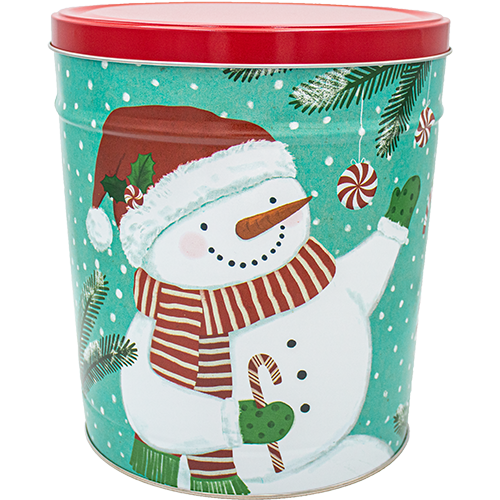 Holiday Popcorn Tins