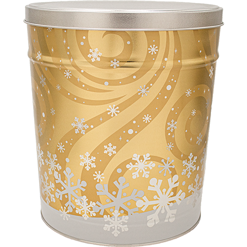 Holiday Popcorn Tins