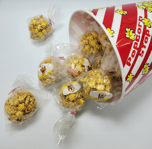 Caramel Popcorn Ball