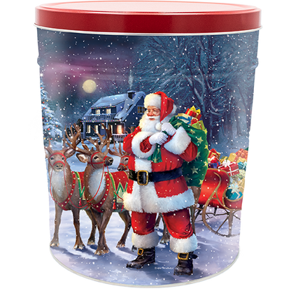 Holiday Popcorn Tins