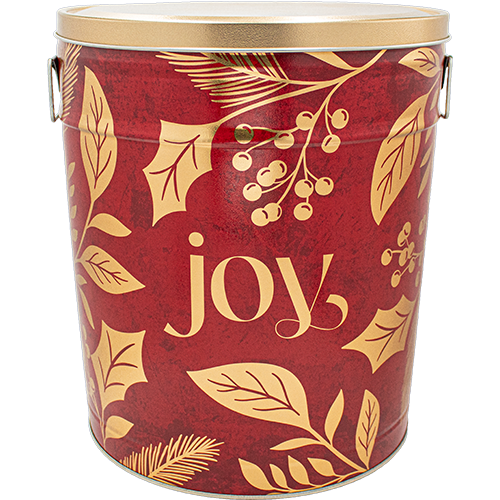 Holiday Popcorn Tins