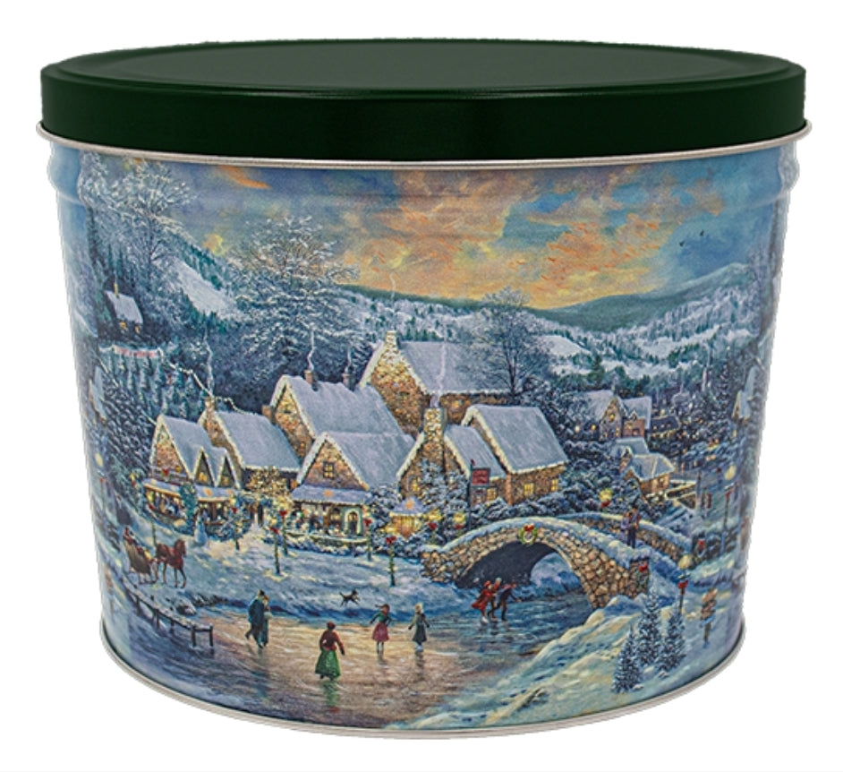 Holiday Popcorn Tins