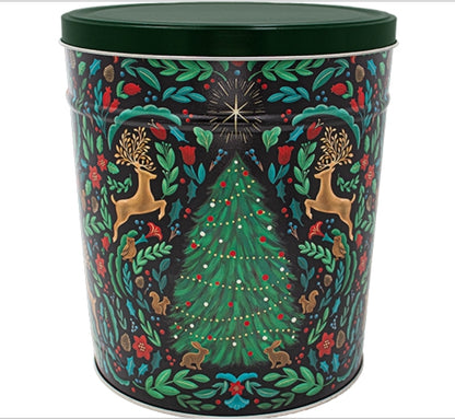 Holiday Popcorn Tins