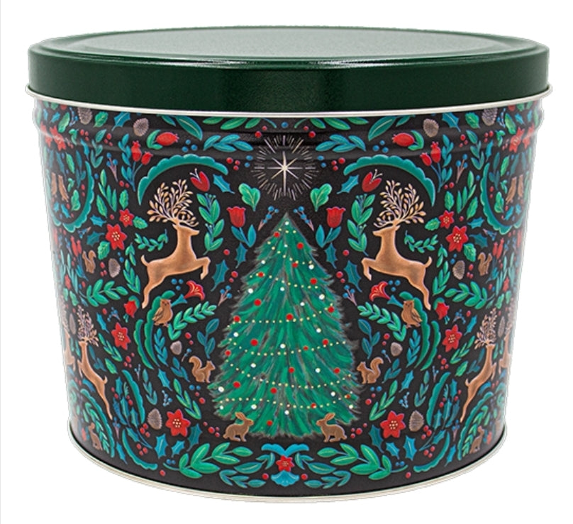 Holiday Popcorn Tins